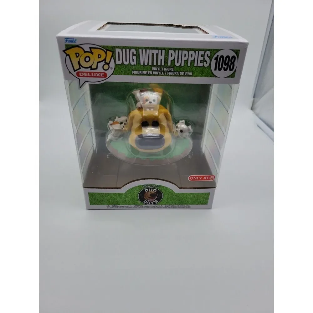 Funko POP! #1098 Deluxe: Dug Days - Dug Covered‎ in Puppies Target Exclusive NEW